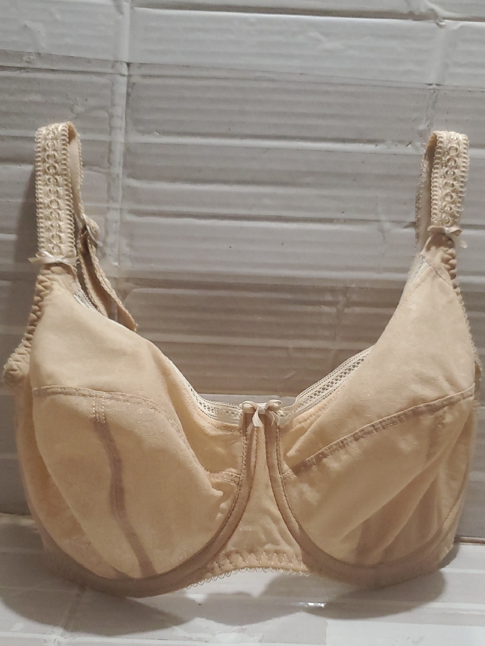 FANTASIE Full-Coverage tan Unpaded Bra - Supportive Everyday Comfort Size 32 FF